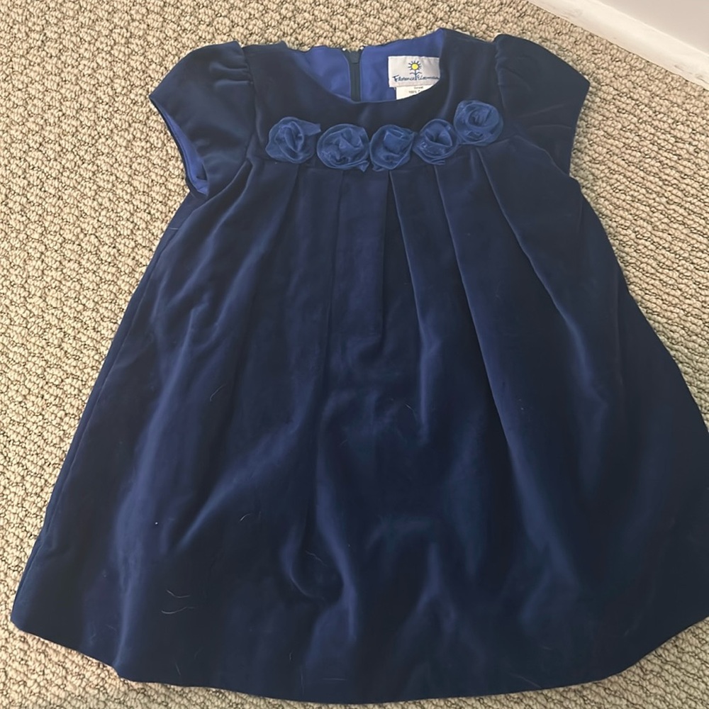 Girls blue dress!